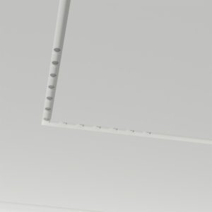 Sistema lineare da incasso luce LED