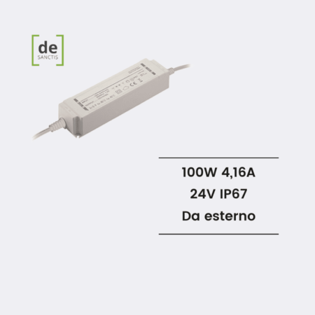 Alimentatore da esterno DS67-100W24V de Sanctis Light & Design