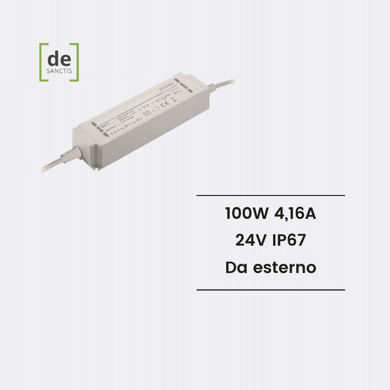 Alimentation 24VDC IP20 100W LED - IN HOUSE LED XYPI-100-24