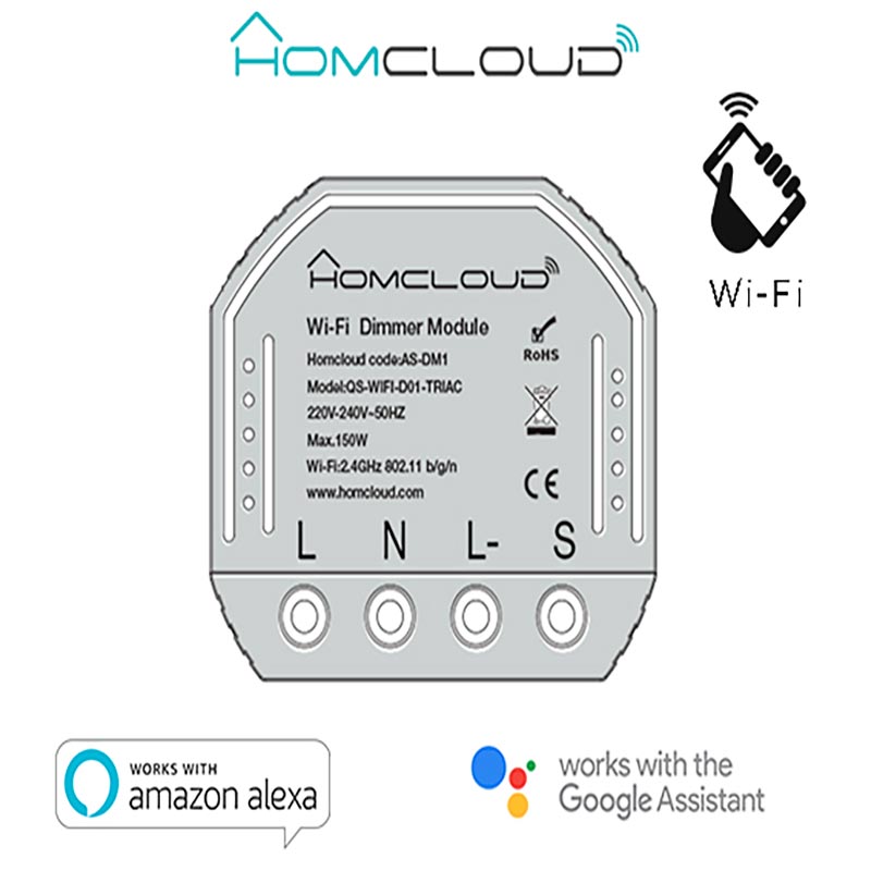 Modulo Pulsante Intelligente Wi-Fi da incasso – Homcloud