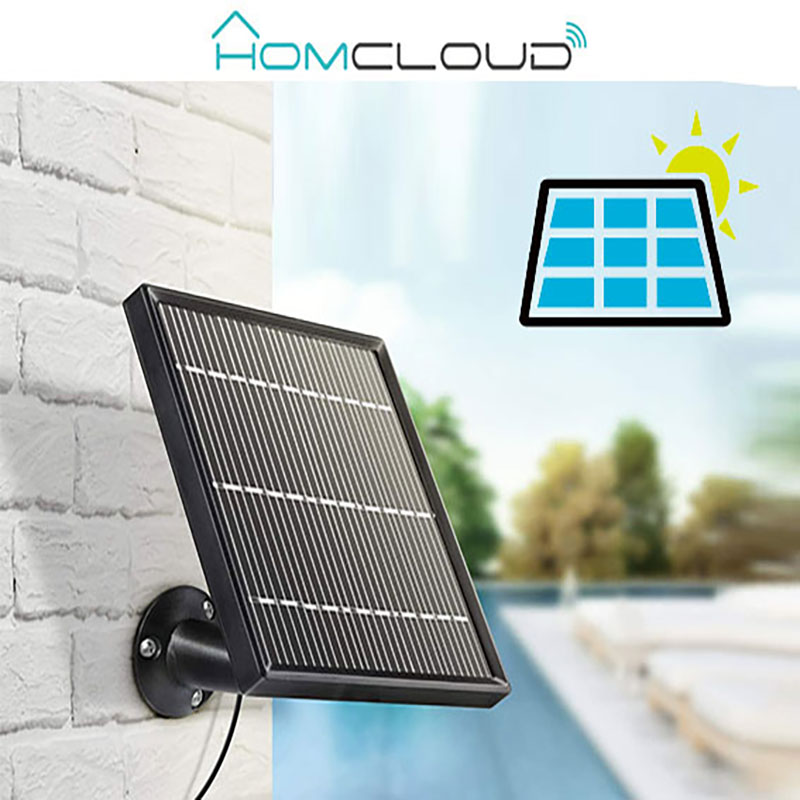 Pannello solare con Micro USB per Telecamera Free4/Snap11 – Homcloud
