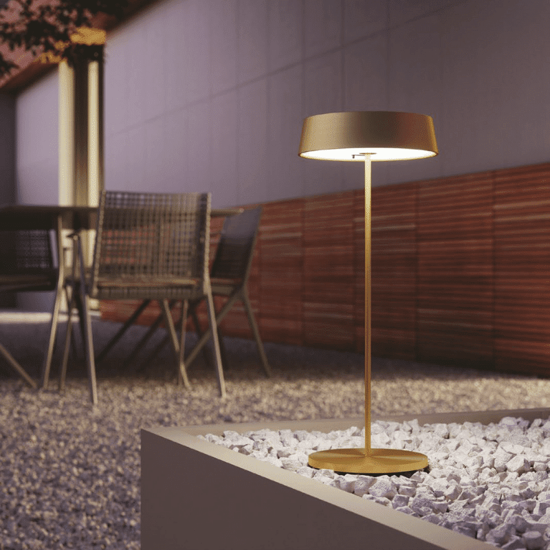 Lampada da tavolo Led con batteria ricaricabile IP54 Cocktail - Intec