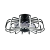 Ventilatore Led Grecale Nero