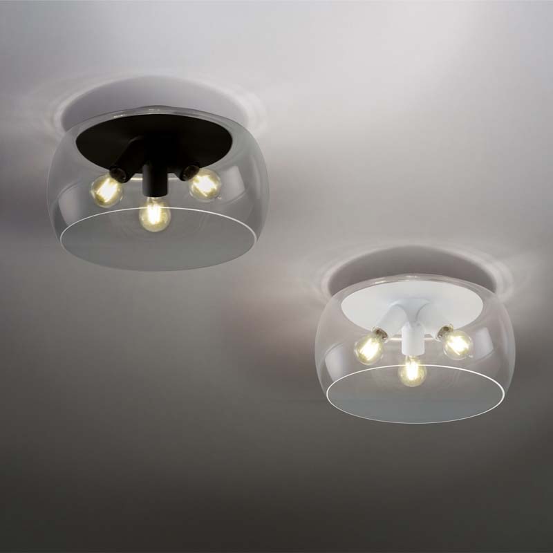 Plafoniera moderna a led con ventilatore da soffitto cambia 3 luci  dimmerabile c - - LAMPADARI DI DESIGN E PLAFONIERE LED A SOFFITTO