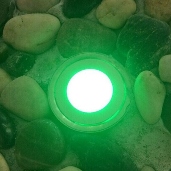 12 Pezzi Faretti LED Incasso Per Terrazza Multicolor, Telecomando RF - Foto 2