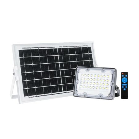 2 Faretti Solari LED Da Giardino – 18 LED, 650 Lumen, IP65 Impermeabile, 4 Modalità Di Luce, Bianca E Calda