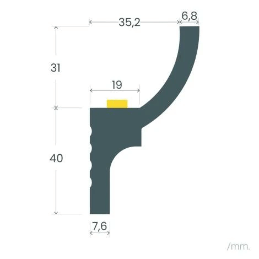 Modanatura per Striscia LED 68937 (5)
