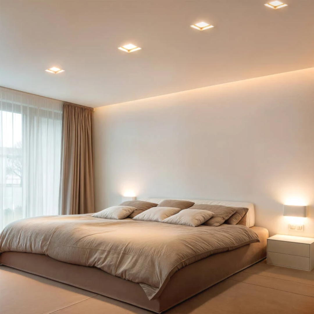 Pannello Downlight Integrazione Cartongesso Quadrato18W (3)