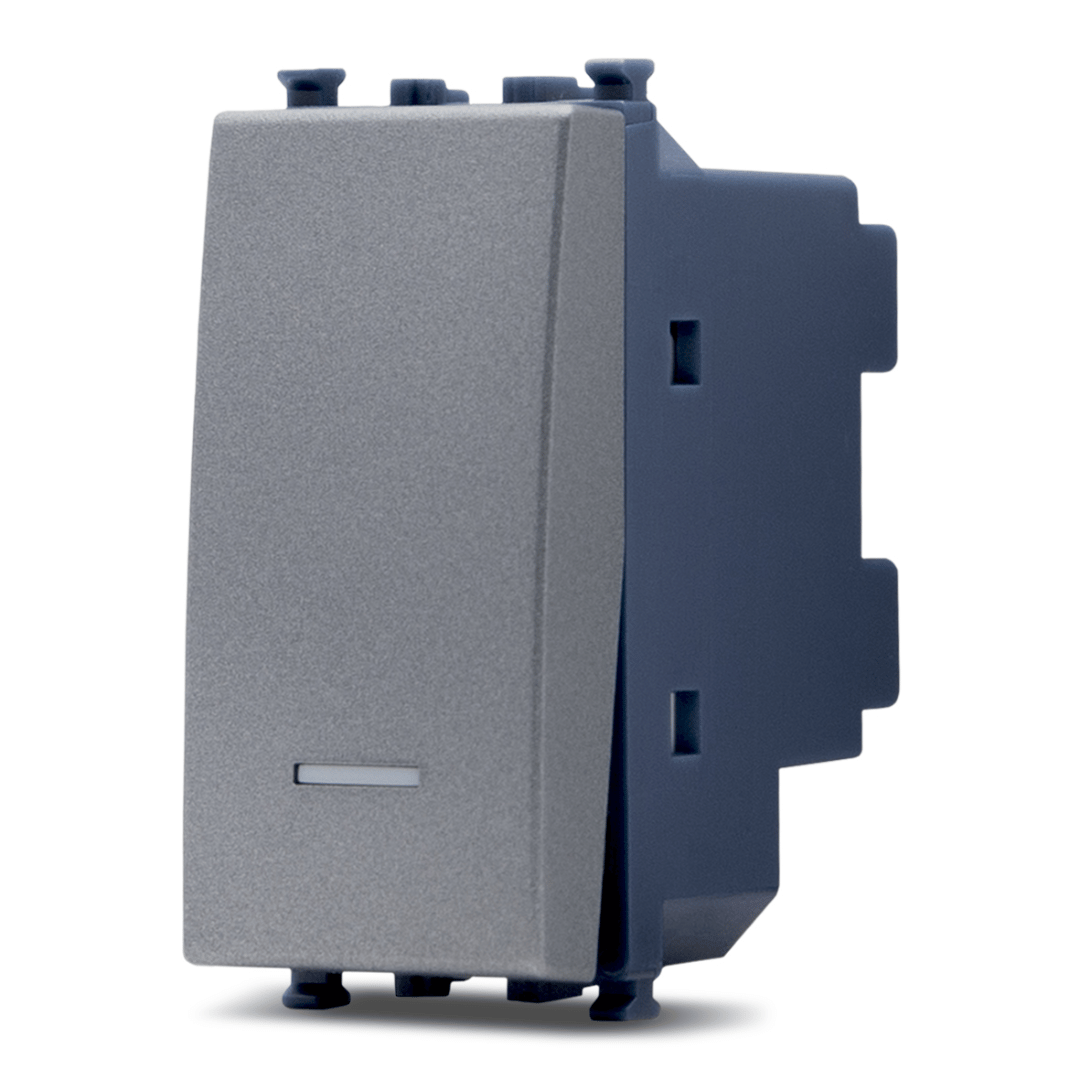 Pulsante Unipolare Spia (10A-250V) SUN (2)