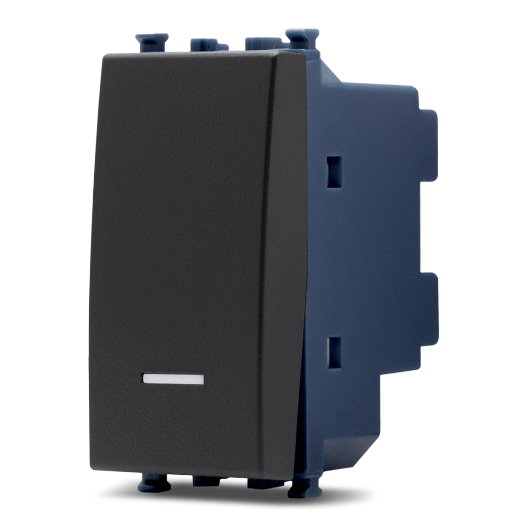 Pulsante Unipolare Spia (10A-250V) SUN (3)