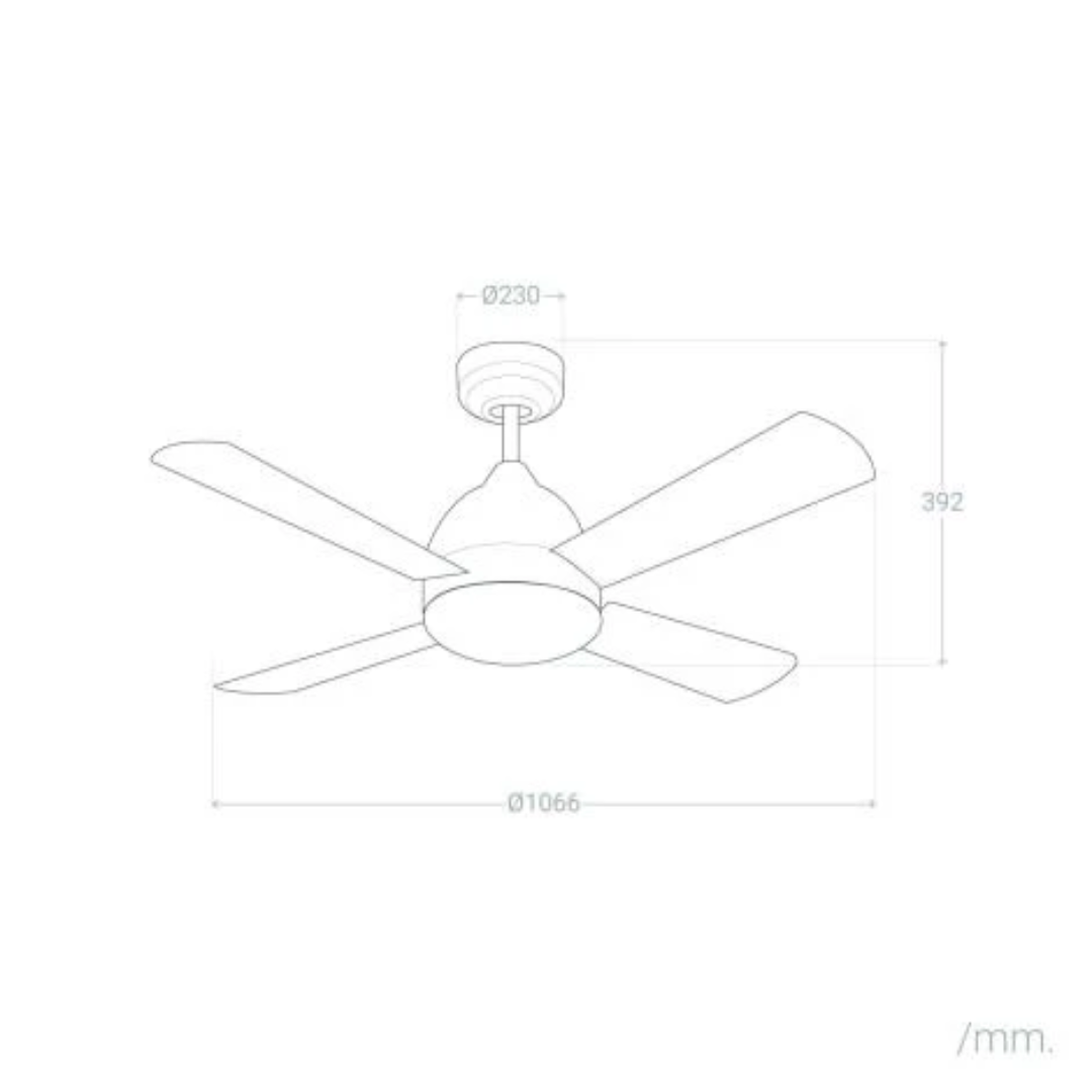 Ventilatore da Soffitto Borneo (2)