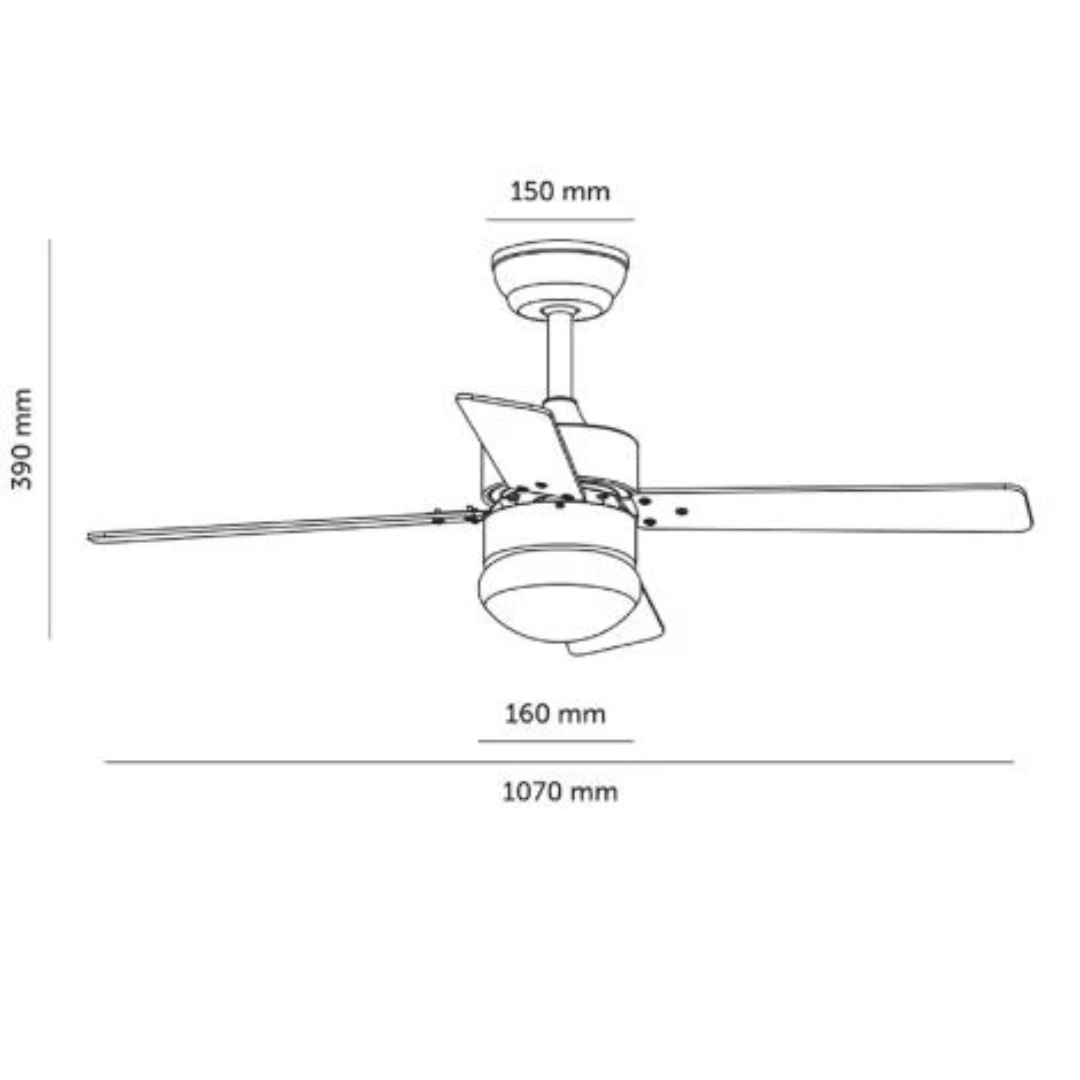 Ventilatore da Soffitto Silenzioso Cygnus Nichel (20)