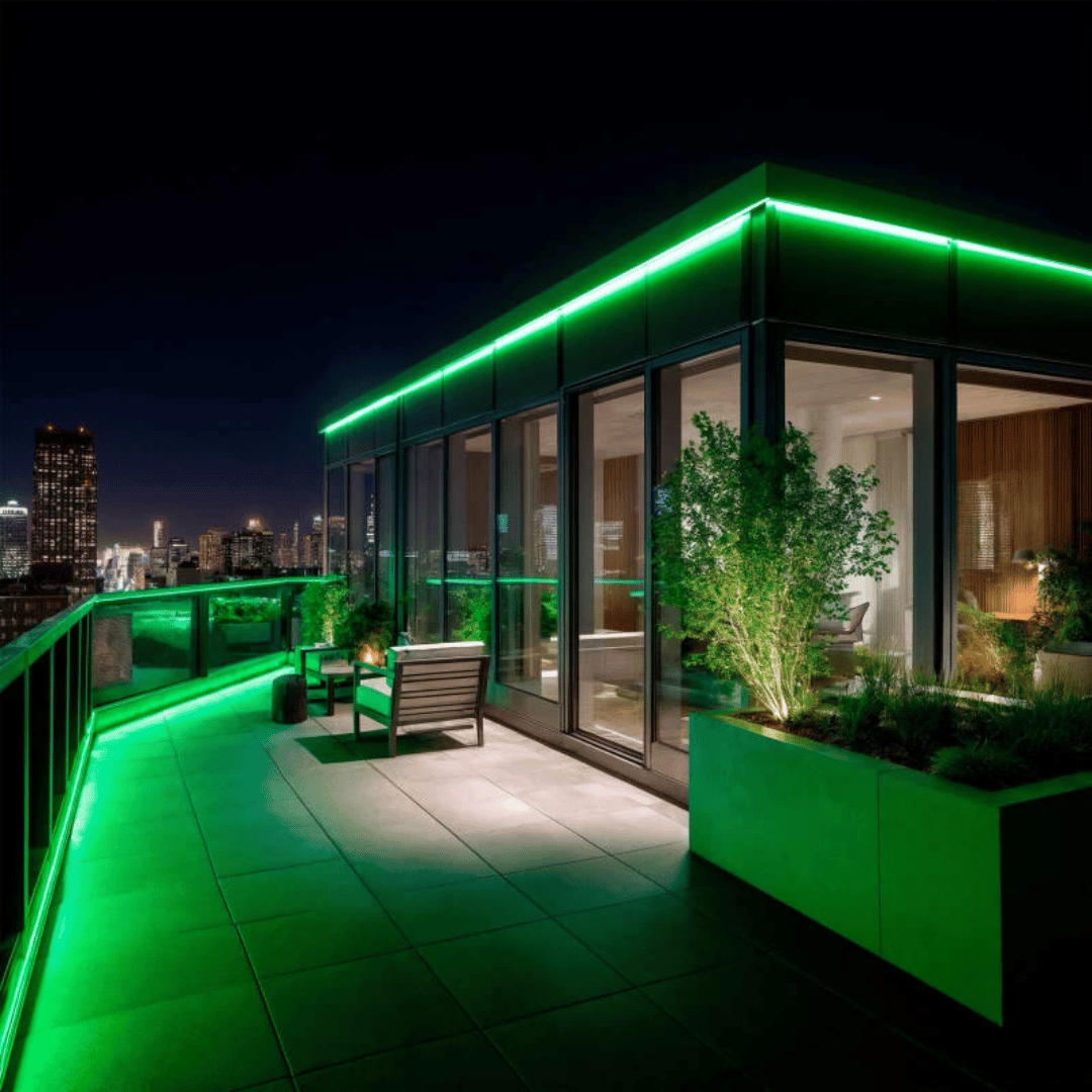 Bobina 50m Striscia LED Neon Regolabile 220V Semicircolare 180 7.5W_m IP67 (2)