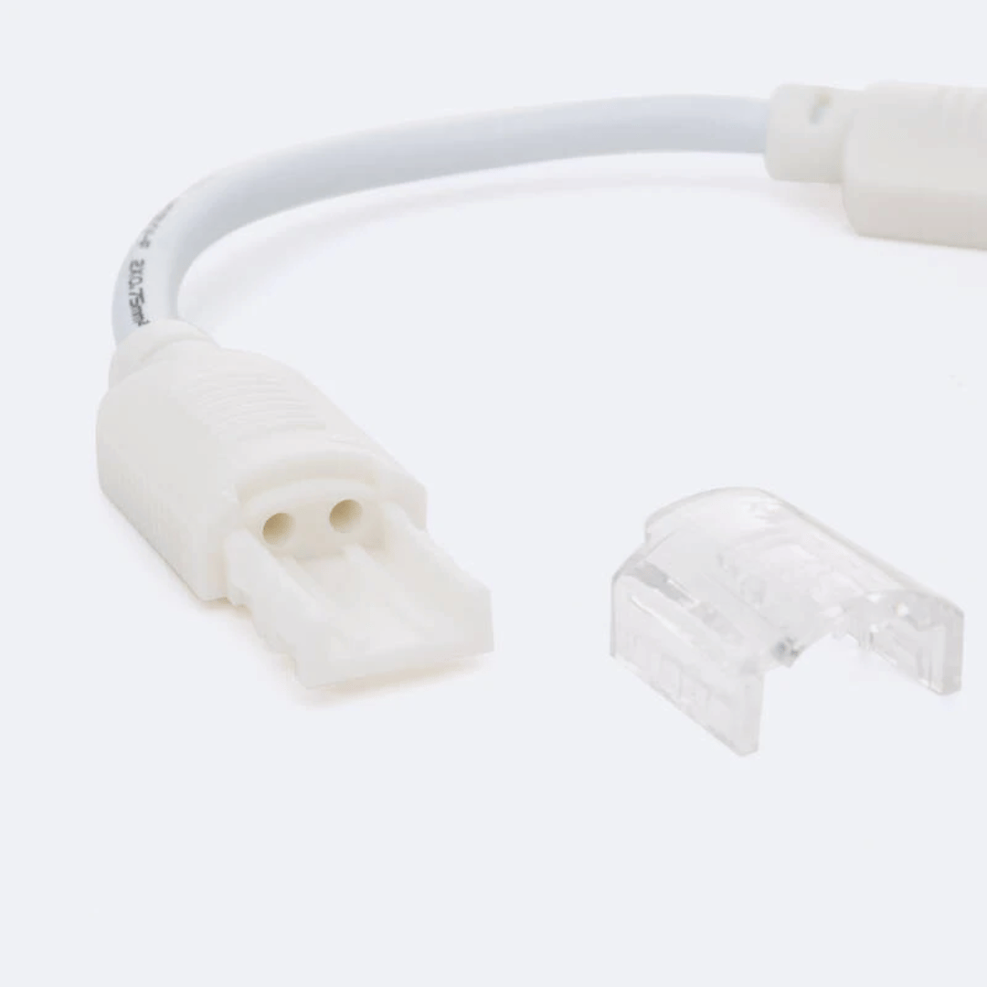 Connettore Rapido Doppio con Cavo per Strisce LED 220V (2)