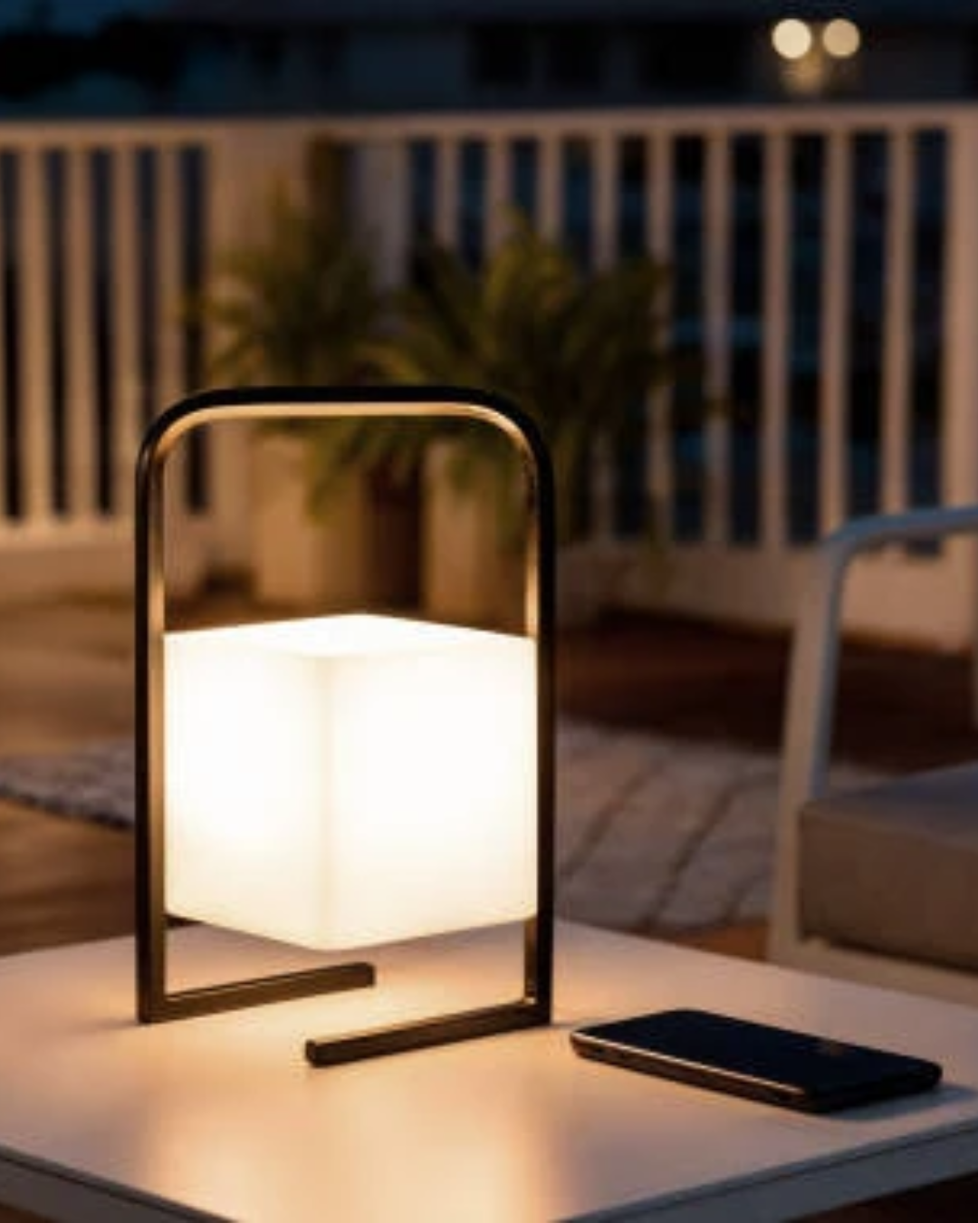 Lampada da Tavolo Esterno LED 2.5W Portatile Tiber - Nero (2)