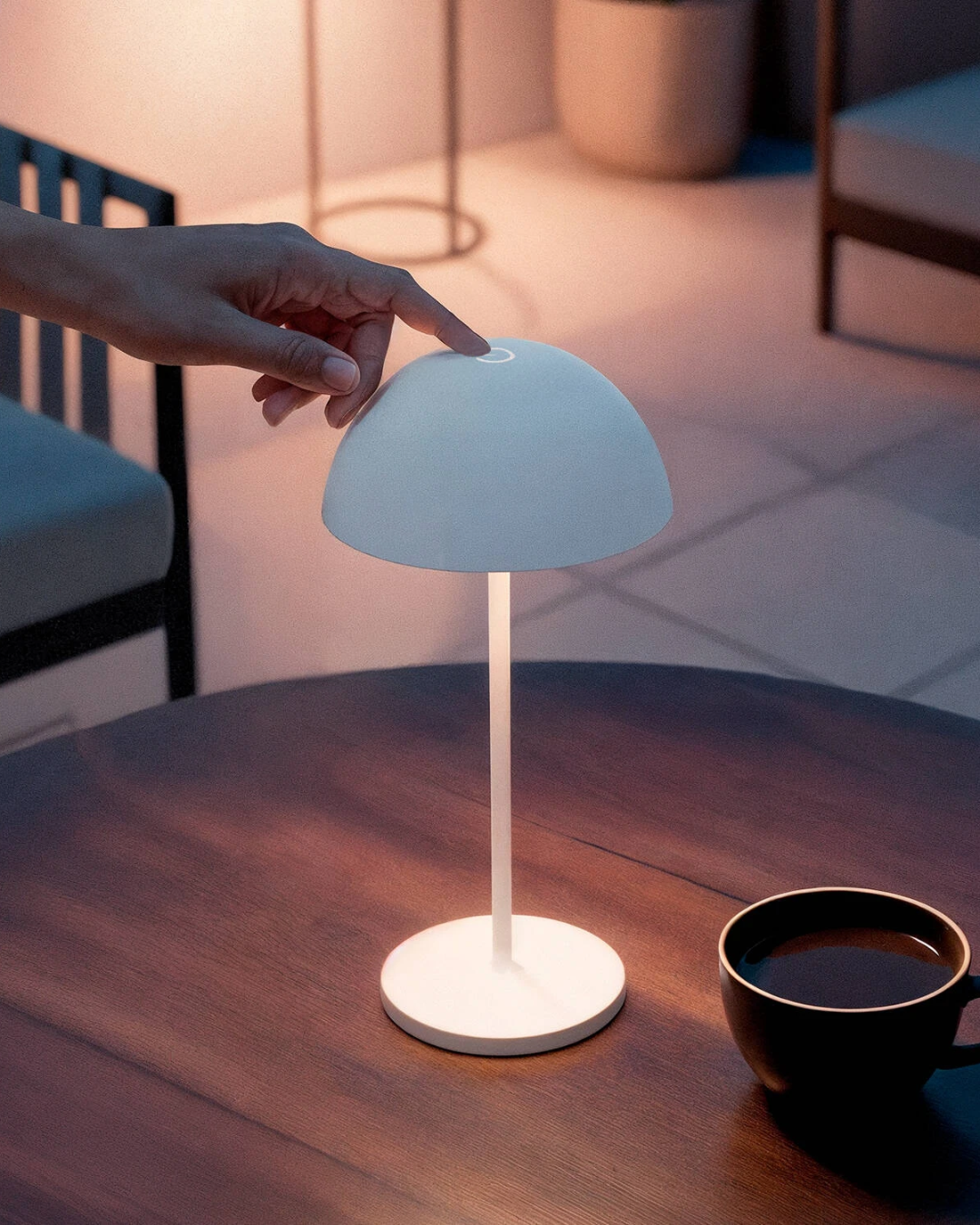 Lampada da Tavolo LED 2W Portatile Mugla - Bianco (3)