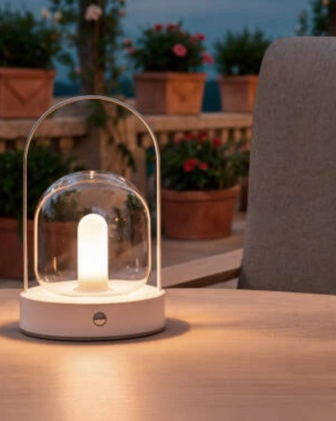 Lampada da Tavolo LED 3W Portatile Olena - Bianco (2)