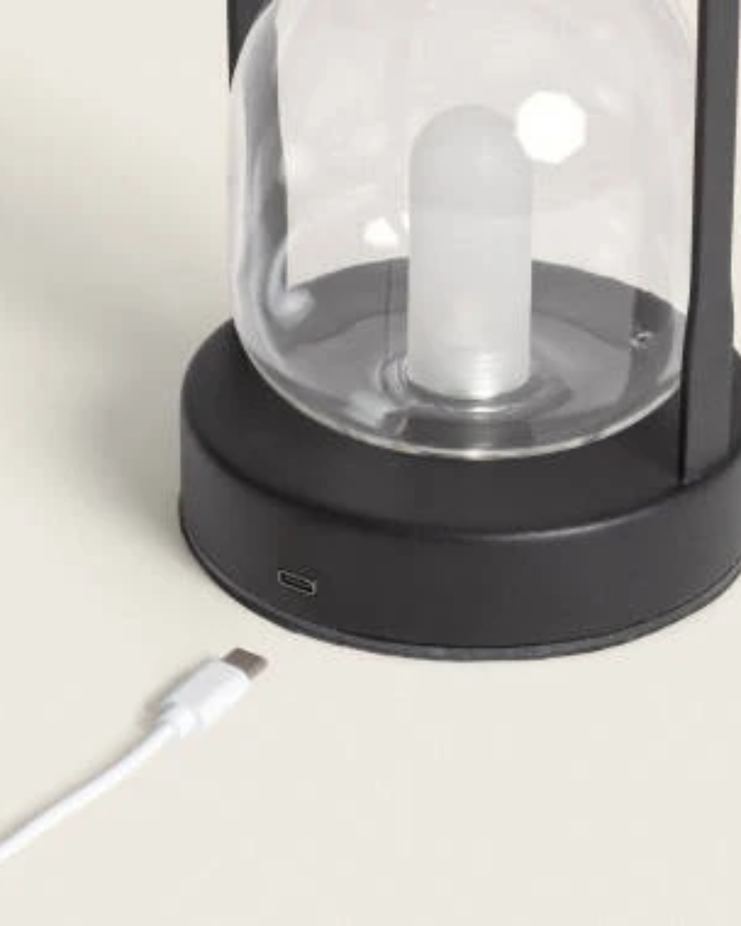 Lampada da Tavolo LED 3W Portatile Olena - Nero (5)