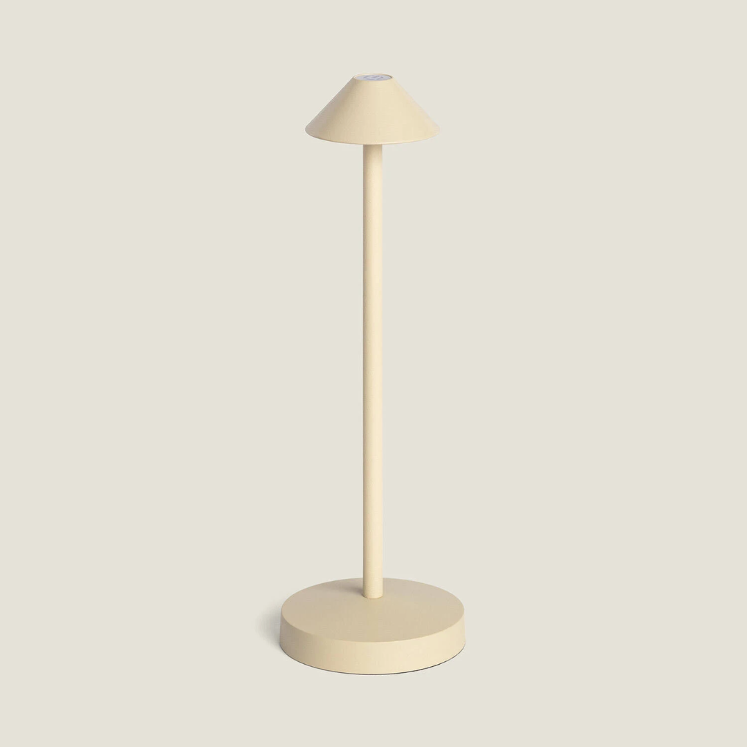 Lampada da Tavolo LED Portatile Per Esterni Magatzi - Beige