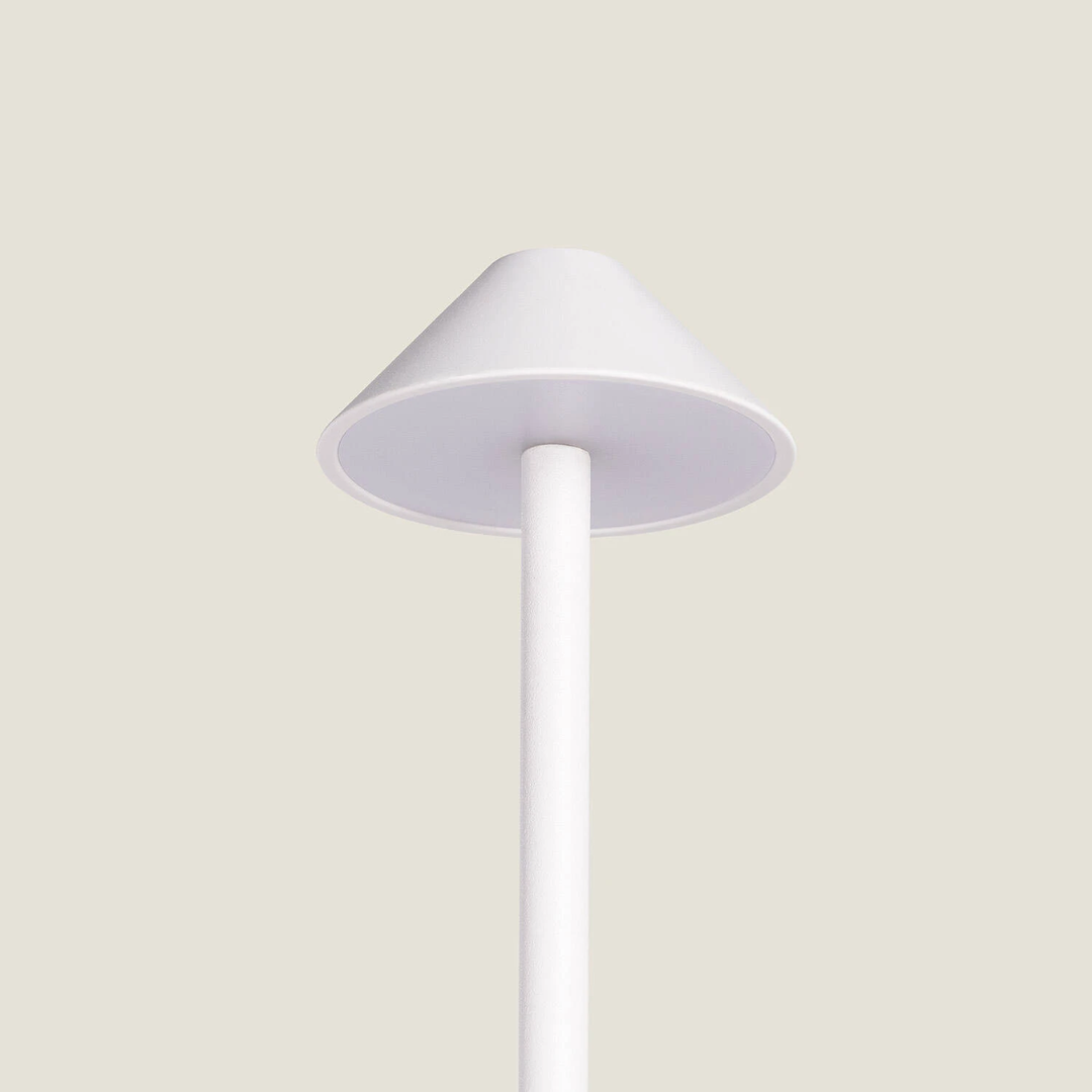 Lampada da Tavolo LED Portatile Per Esterni Magatzi - Bianco (4)