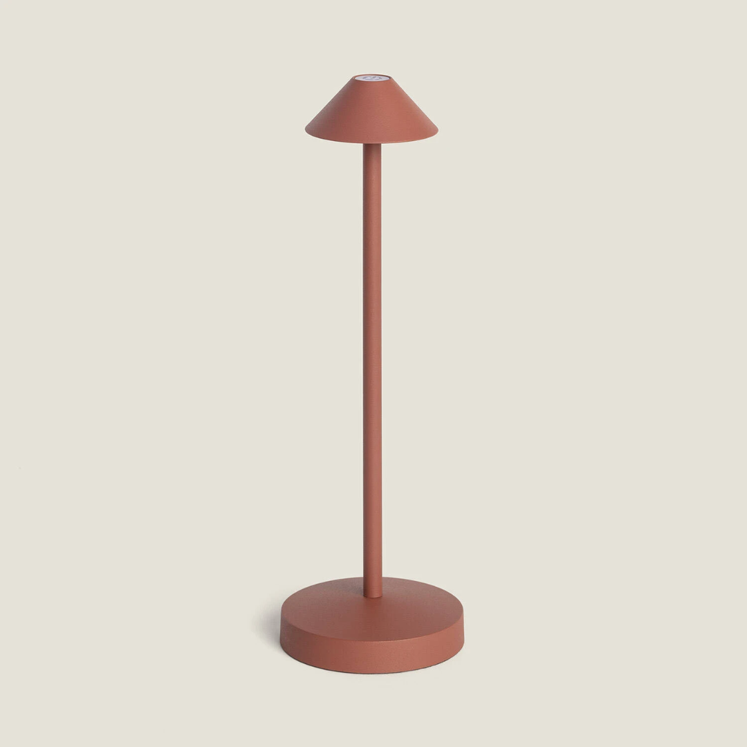 Lampada da Tavolo LED Portatile Per Esterni Magatzi - Terracotta