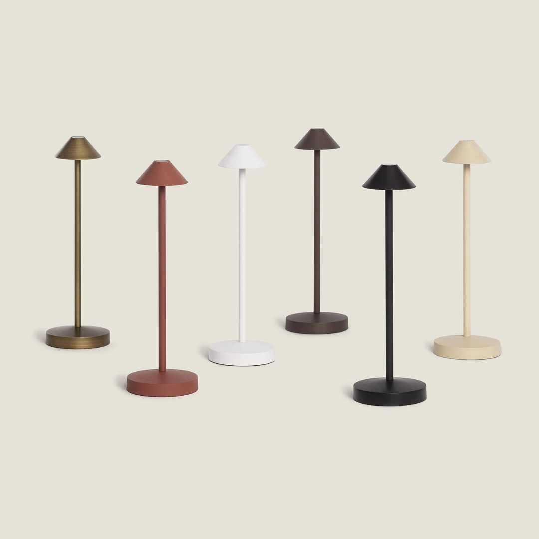 Lampada da Tavolo LED Portatile Per Esterni Magatzi - Tutti i colori