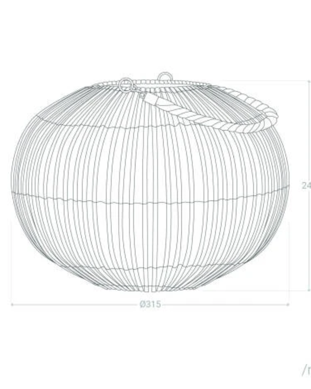 Lampada da Tavolo LED Solare Rattan Sirpur (9)