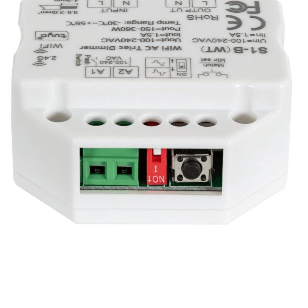 Regolatore LED TRIAC per guida DIN SKYDANCE TR1 (2)