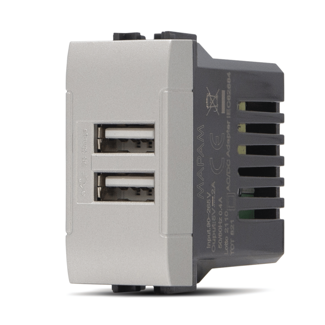 Doppia-presa-USB-TIPO-AC-5V-2A-265V-VIP