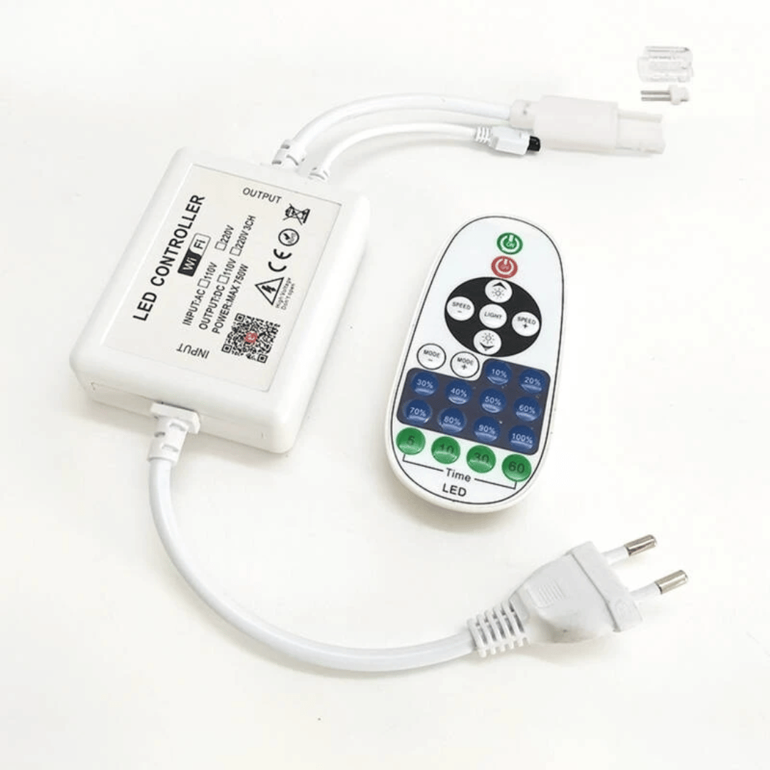 Controller-Regolatore-WiFi-Striscia-LED-Monocolore-con-Telecomando-RF-