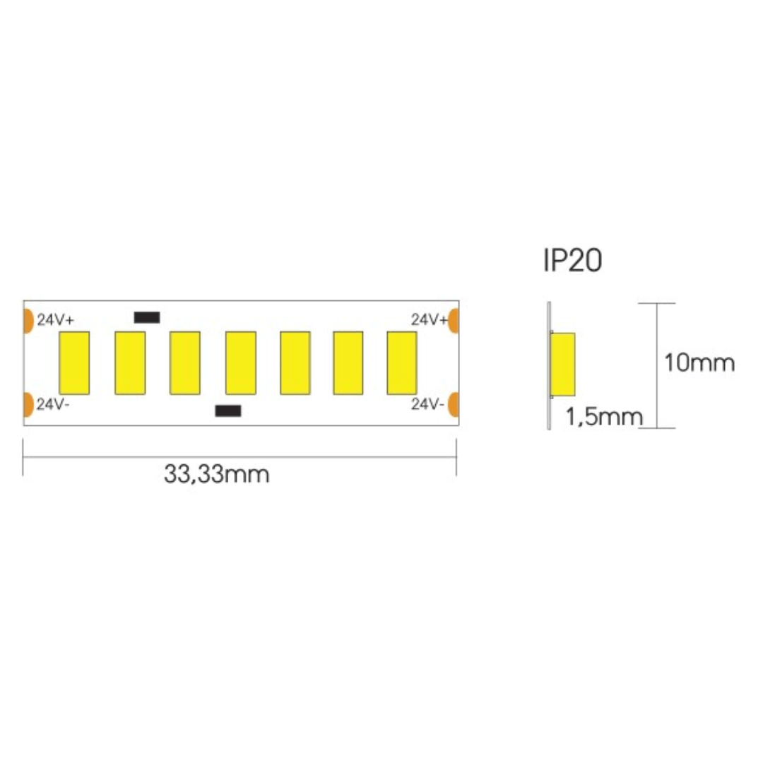 Strip Led 2835 Ip20 19,2W_Mt 24V (2)