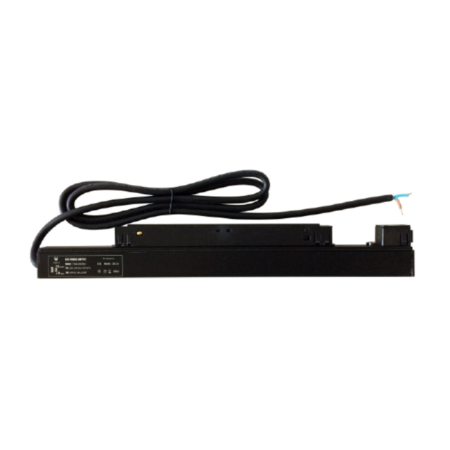 Alimentatore a scomparsa 48V 100W-200W nero e bianco per binario magnetico 48V - Ledco