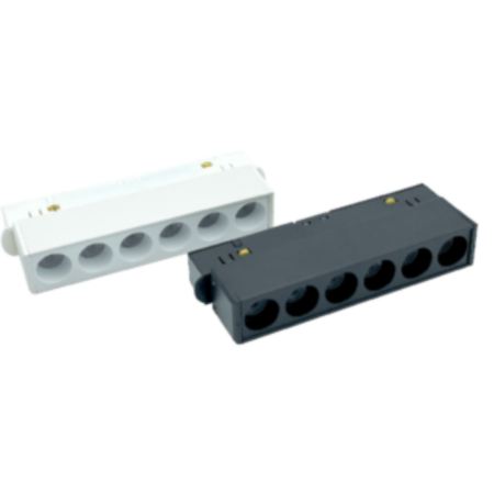 Faretto Darklight magnetico ottico tondo         CRI 95 6W - Ledco