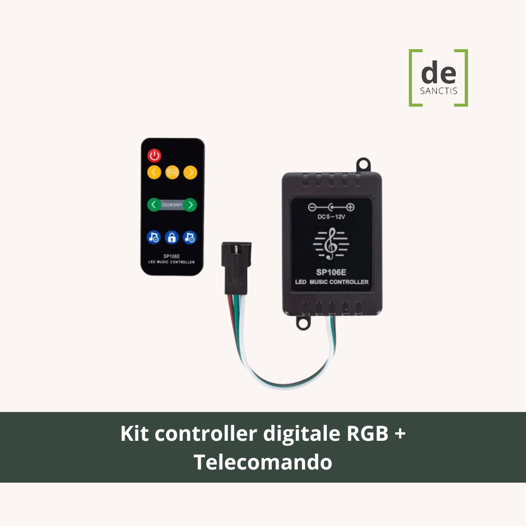 Kit-Controller-Digitale-MusicaleTelecomando-Per-Strip-Digitali
