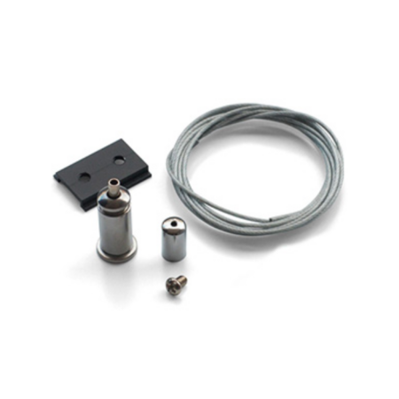 Kit sospensione binario magnetico nero e bianco per binario magnetico 48V - Ledco