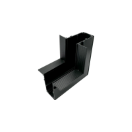 Modulo alimentazione 4p magnetico nero e bianco per binario magnetico 48V - Ledco