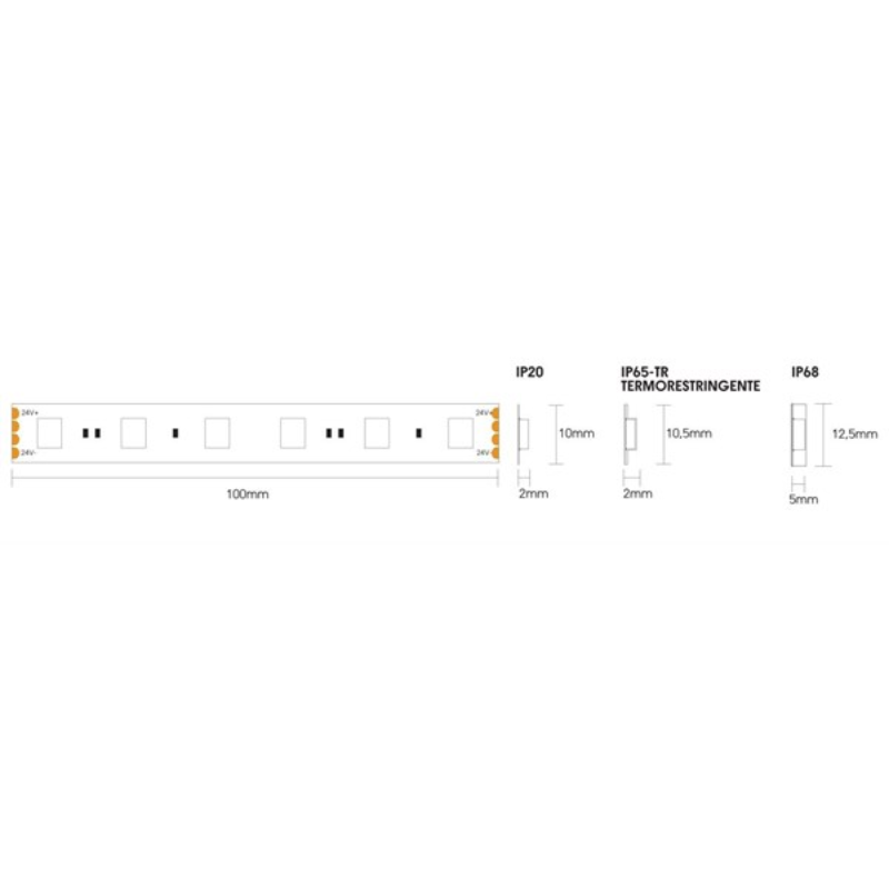 Strip Led 5050 Ip20 14,4W_Mt 24V Rgb (2)