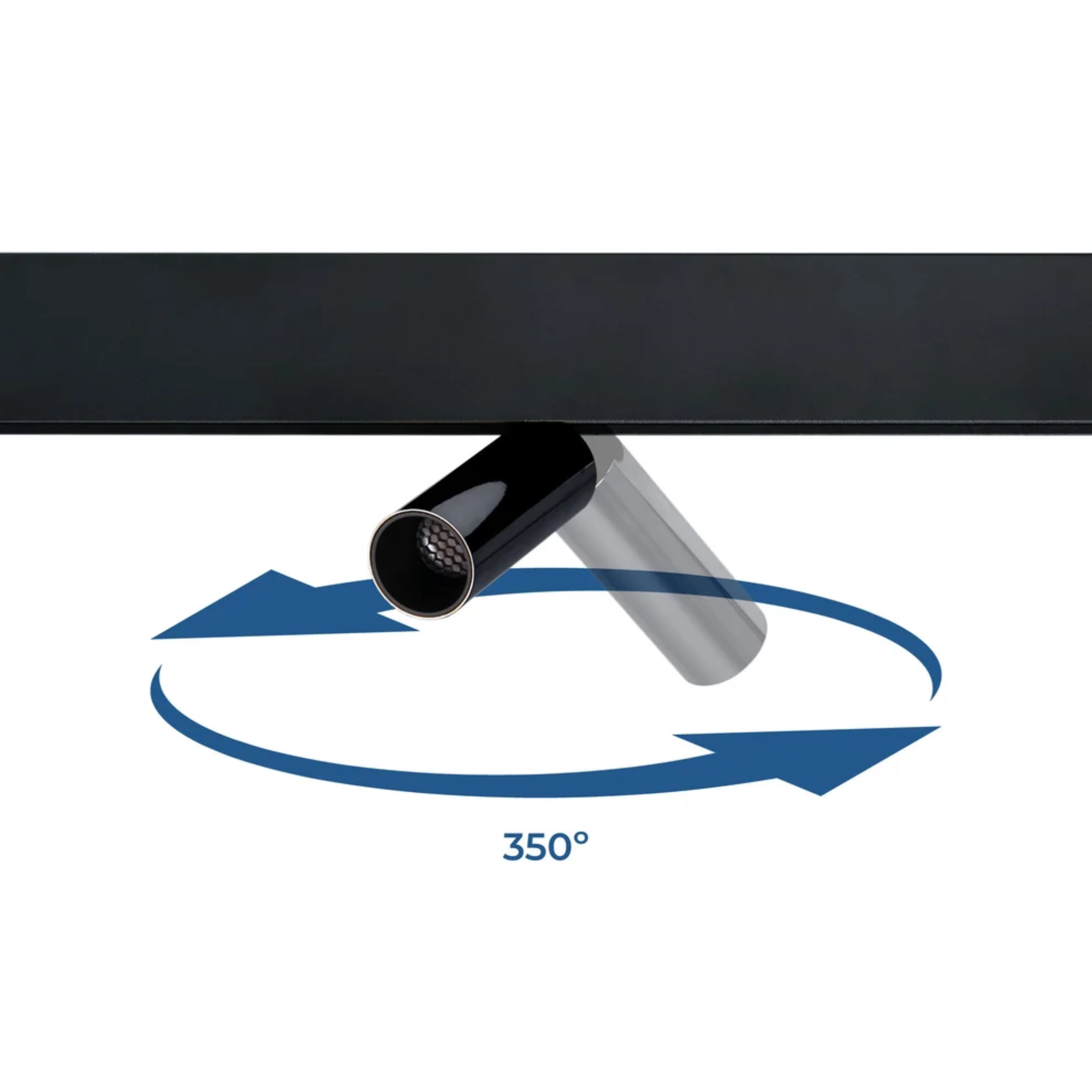 Faretto LED orientabile per binario magnetico 48V 7W Chip Osram - De Sanctis Light and Design - immagine 6