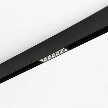 Faretto LED a binario magnetico 48V- 6W- UGR 16 - De Sanctis Light and Design