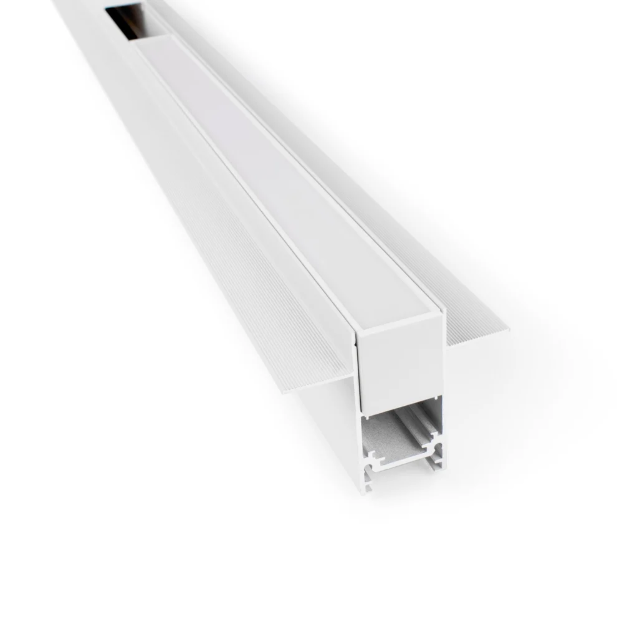Faretto lineare LED opalino per binario magnetico 48V 10W CRI90 - De Sanctis Light and Design - immagine 3