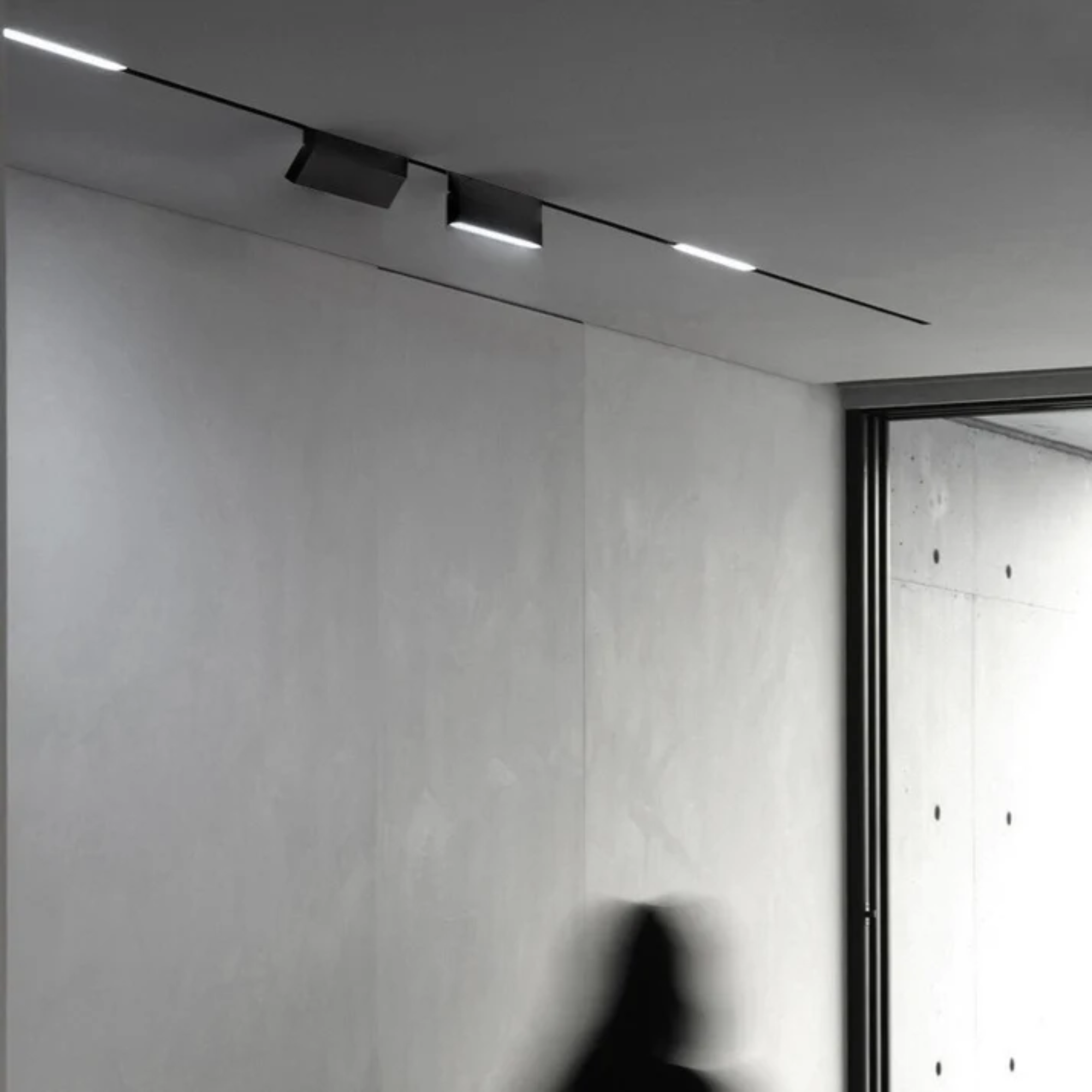 Faretto lineare LED orientabile a binario magnetico 48V - 6W- UGR 16 - De Sanctis Light and Design - immagine 2