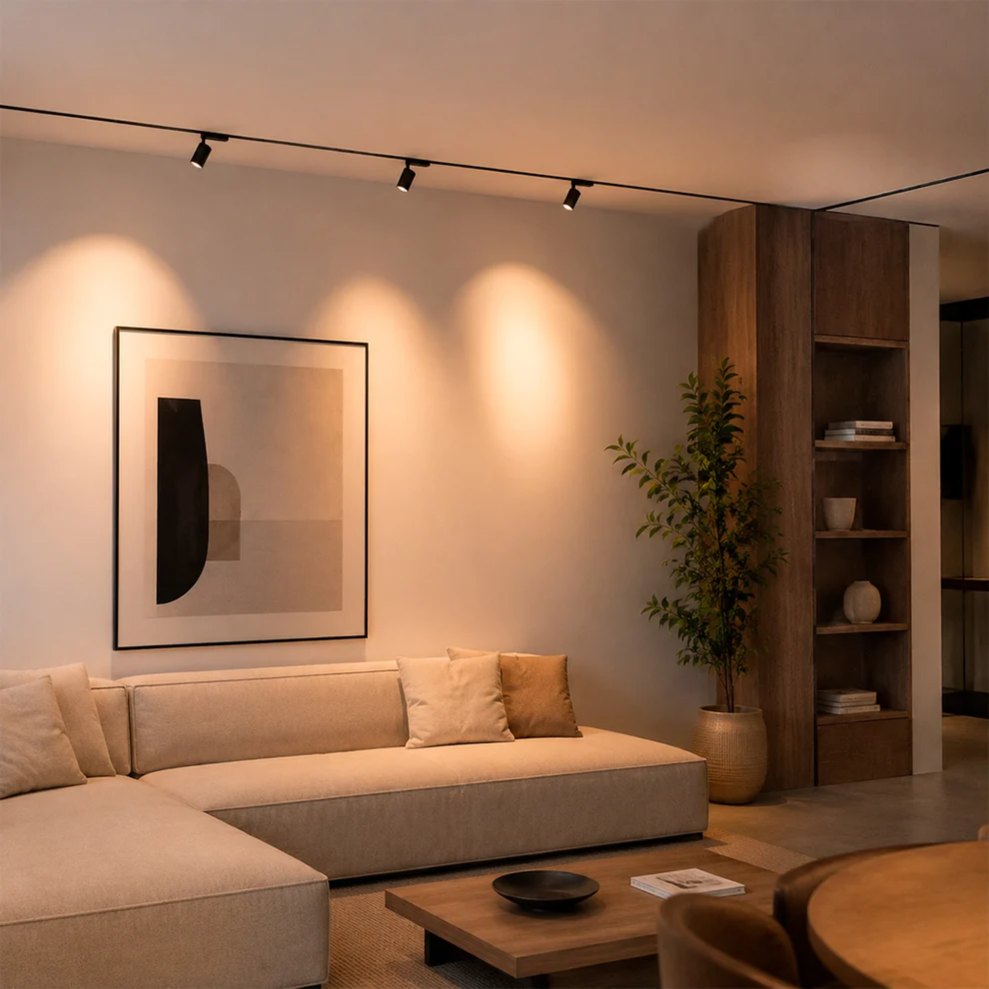 Faretto orientabile per binario magnetico - 5 mm 24° 3W - 24V - De Sanctis Light and Design - immagine 2