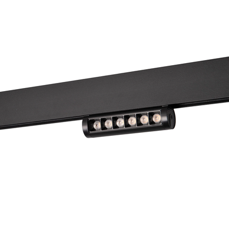Faretto lineare orientabile per binario magnetico 48V - 6W- UGR 18 - De Sanctis Light and Design