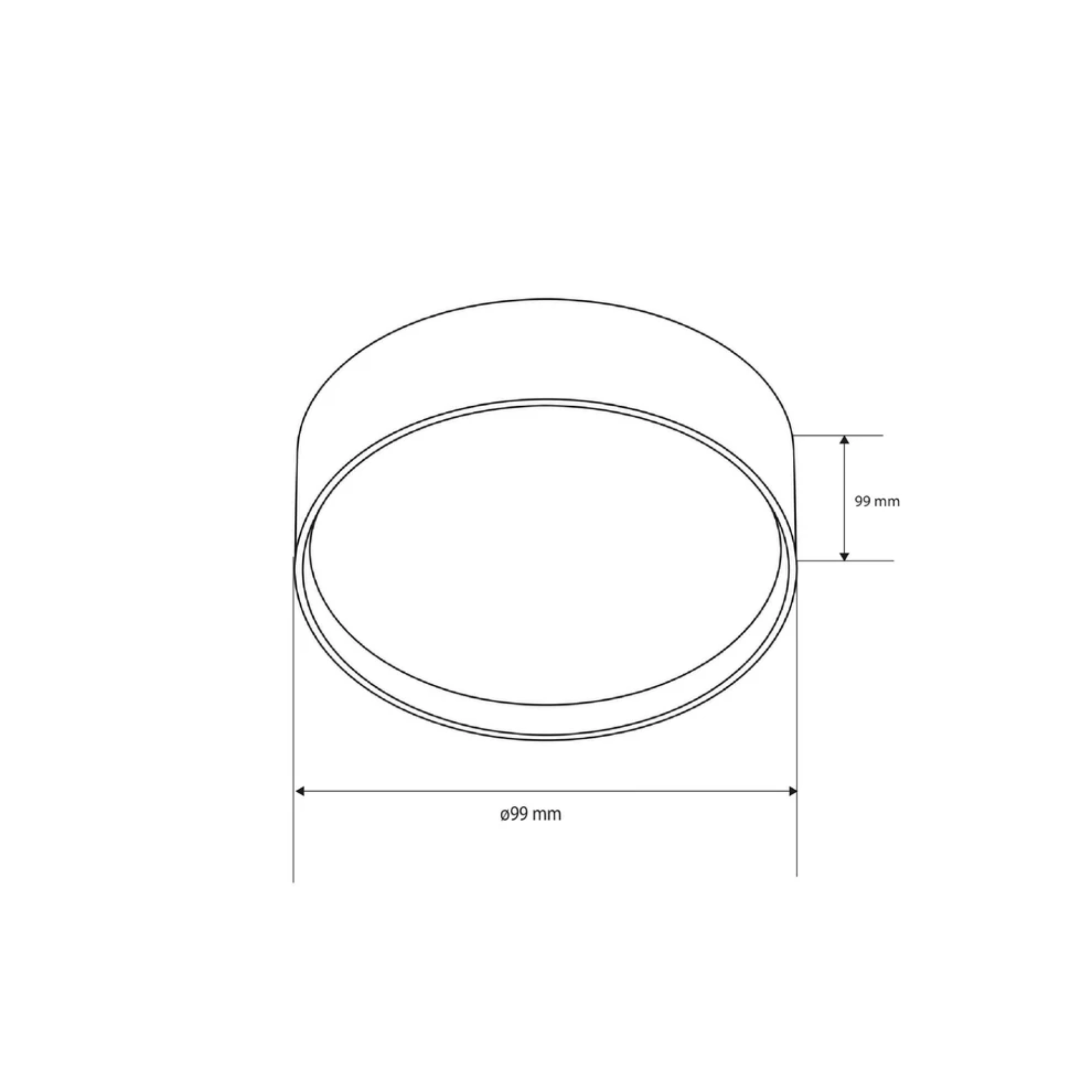 Faretto led circolare per binario magnetico 48V 10W 10mm - CCT + FUNZIONE SMART - De Sanctis Light and Design - immagine 3
