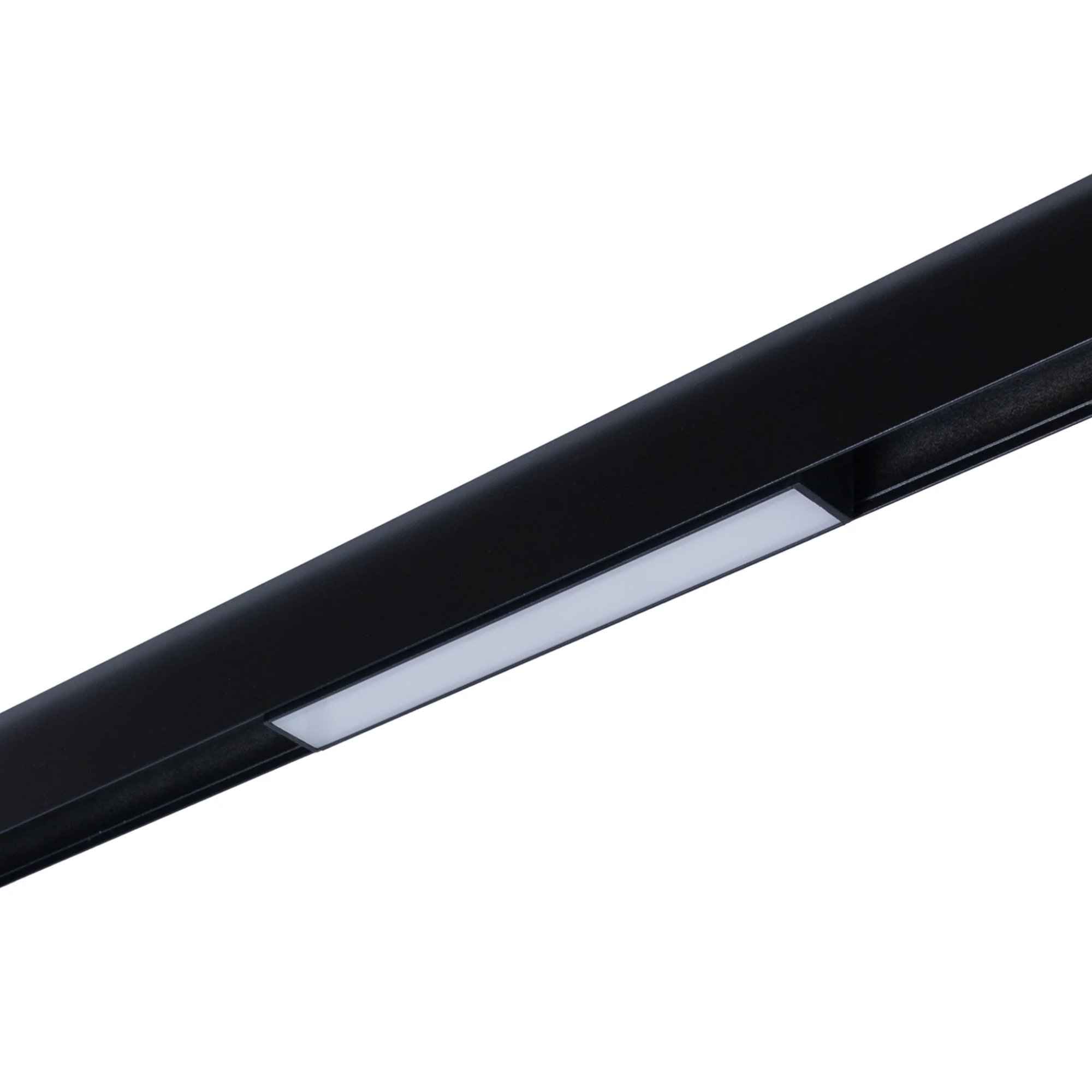 Faretto lineare opalino CCT per binario magnetico 48V 12W - De Sanctis Light and Design