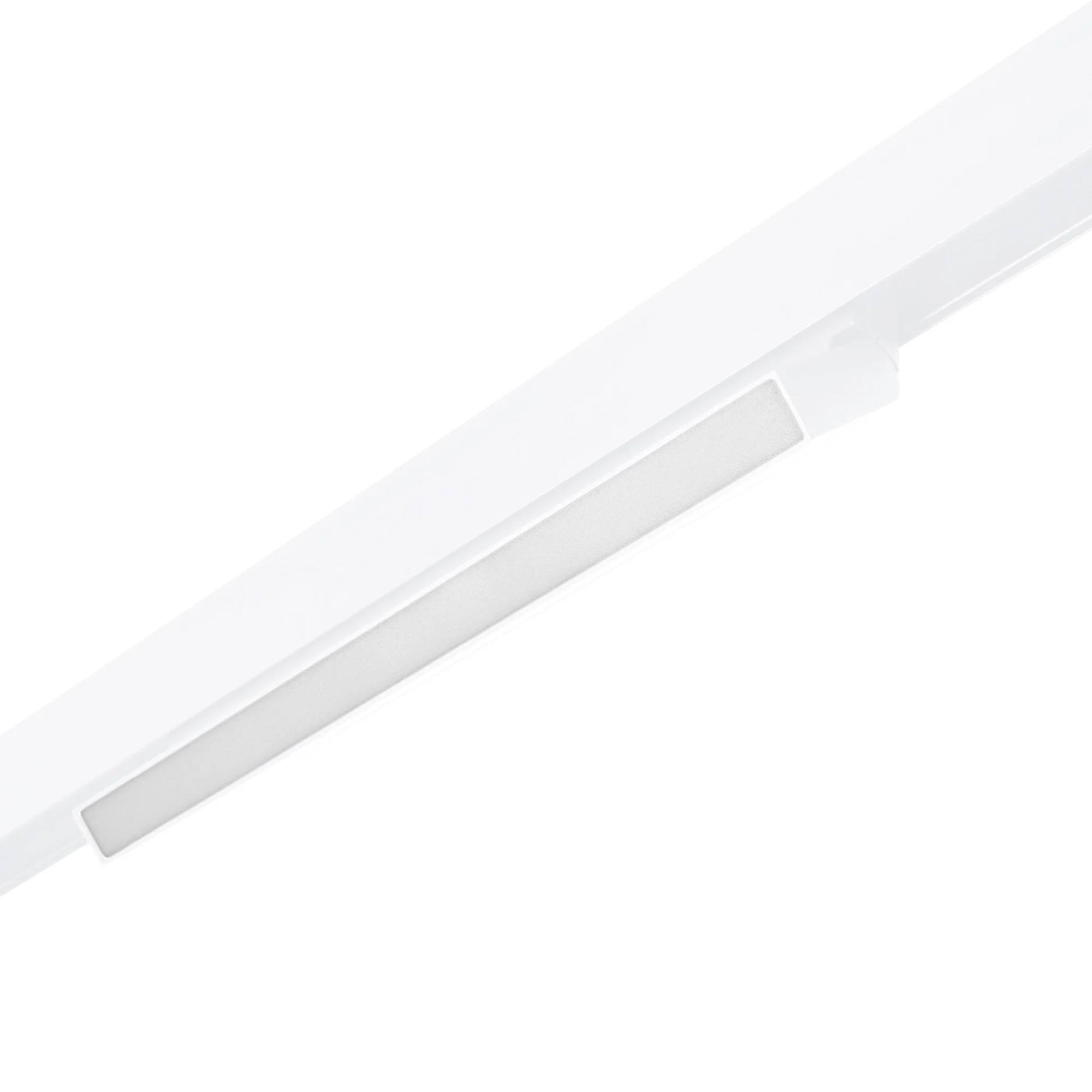 Faretto lineare orientabile opalino CCT per binario magnetico 48V 18W - De Sanctis Light and Design - immagine 7