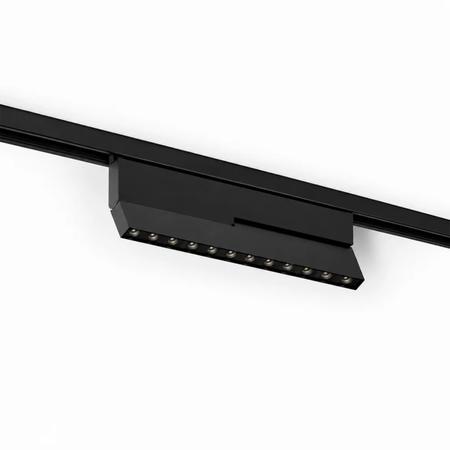 Faretto lineare orientabile per binario magnetico 48V 12W 10mm - CCT + SMART - UGR18 - De Sanctis Light and Design
