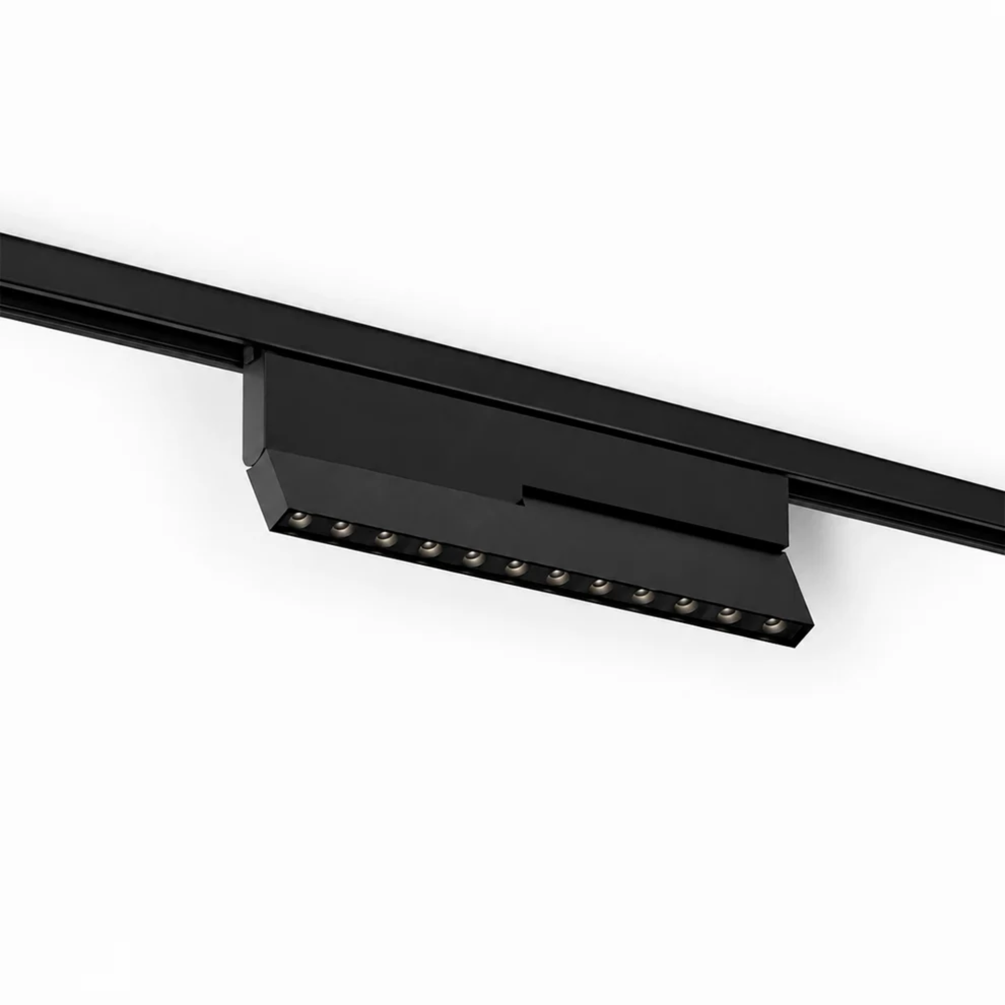 Faretto lineare orientabile per binario magnetico 48V 12W 10mm - CCT + SMART - UGR18 - De Sanctis Light and Design