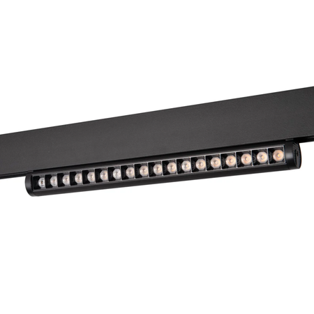 Faretto lineare orientabile per binario magnetico 48V 18W Chip OSRAM - UGR18 - De Sanctis Light and Design