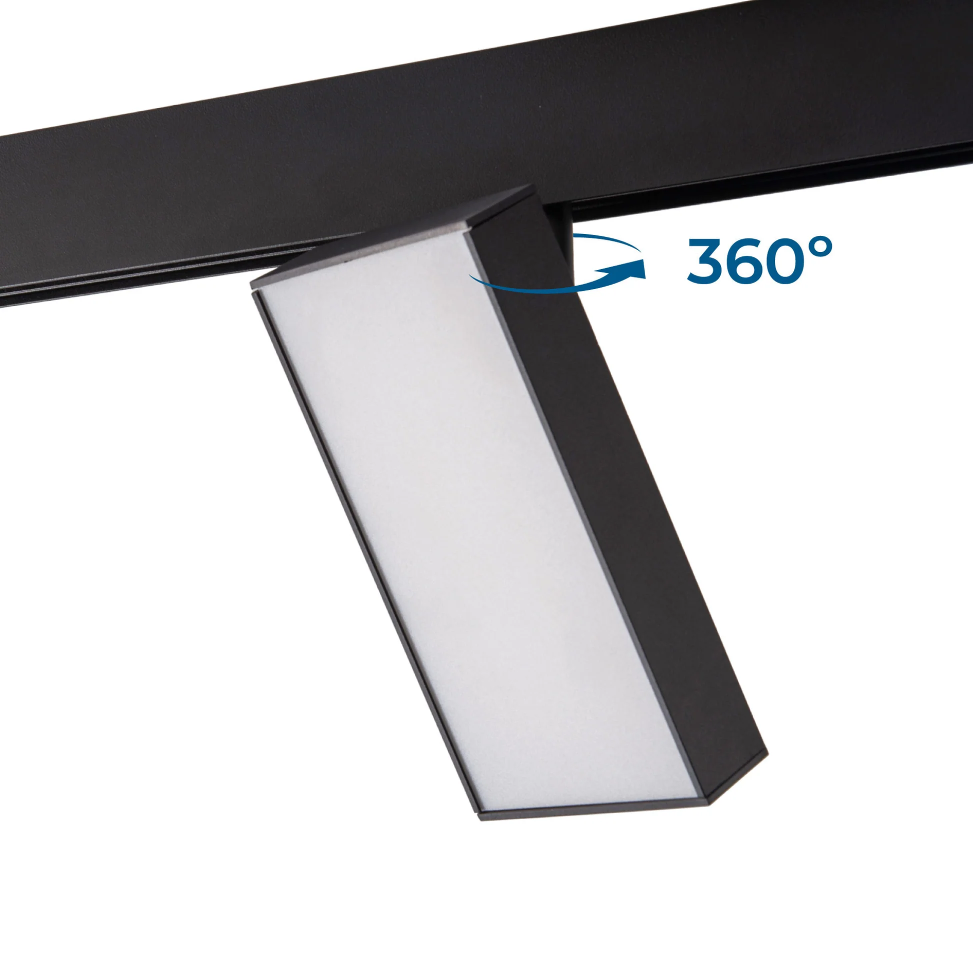 Faretto quadrato orientabile per binario magnetico 48V 18W CRI90 - OSRAM - De Sanctis Light and Design - immagine 4